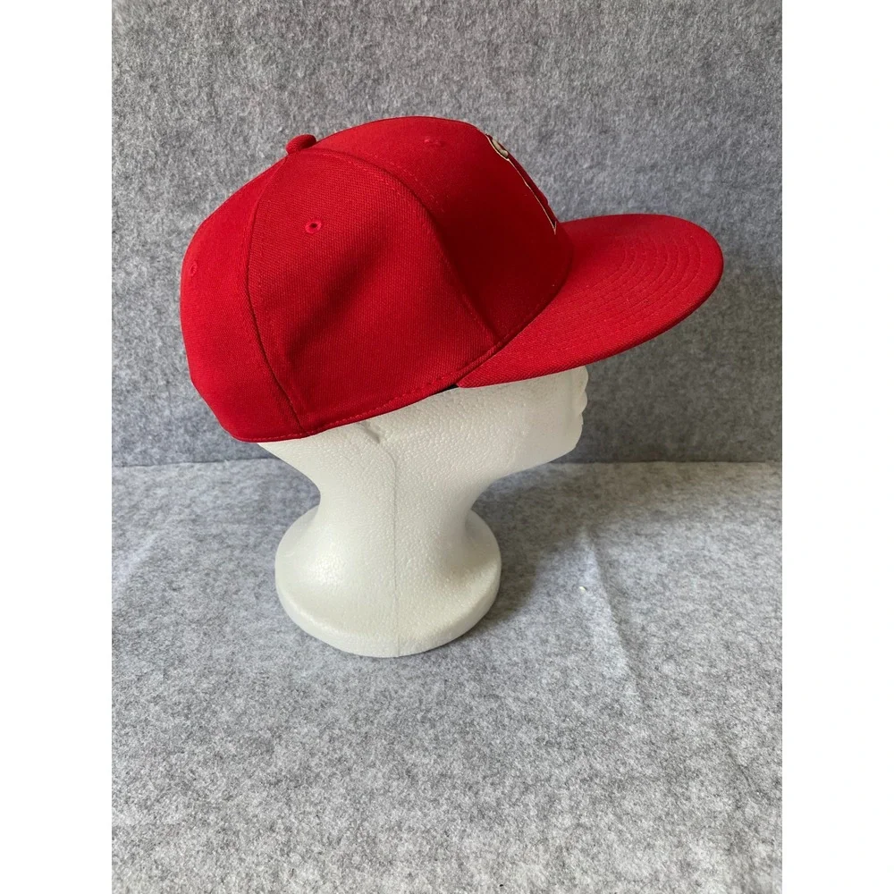 OC Sports 2019 Los Angeles Angels MLB Red A-Flex Stretch Fit Cap S/M Q3 Eco